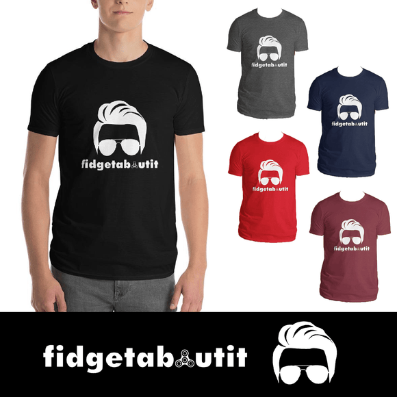 Fidgetaboutit - ADULT Mens Short-Sleeve T-Shirt