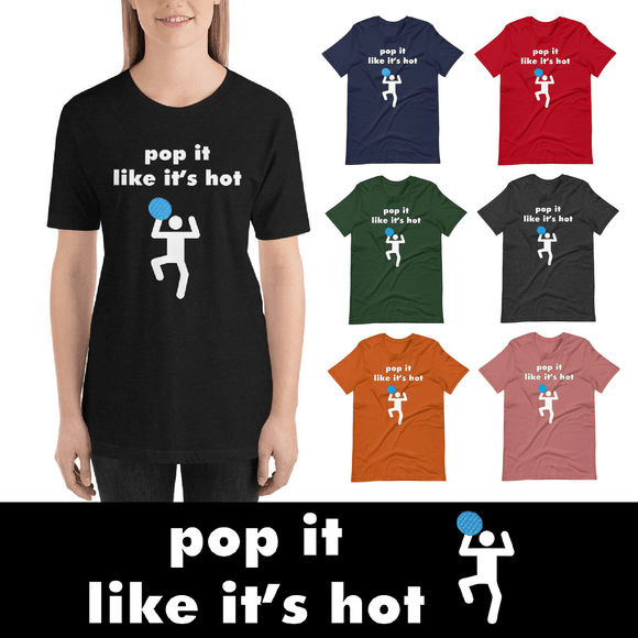 Pop It Like It's Hot - ADULT Womens Short-Sleeve T-Shirt